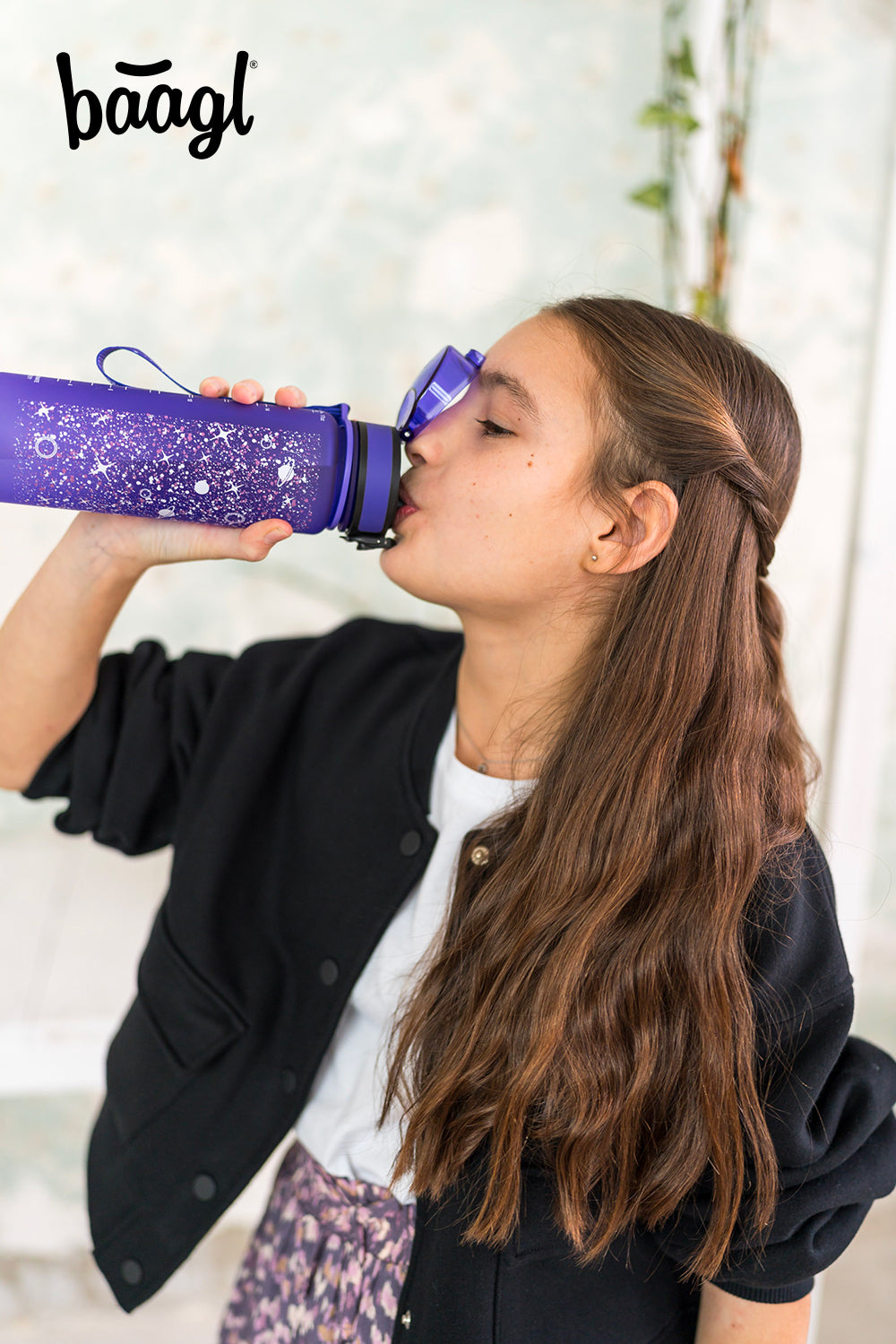 Tritanová fľaša na nápoje Galaxy, 500 ml