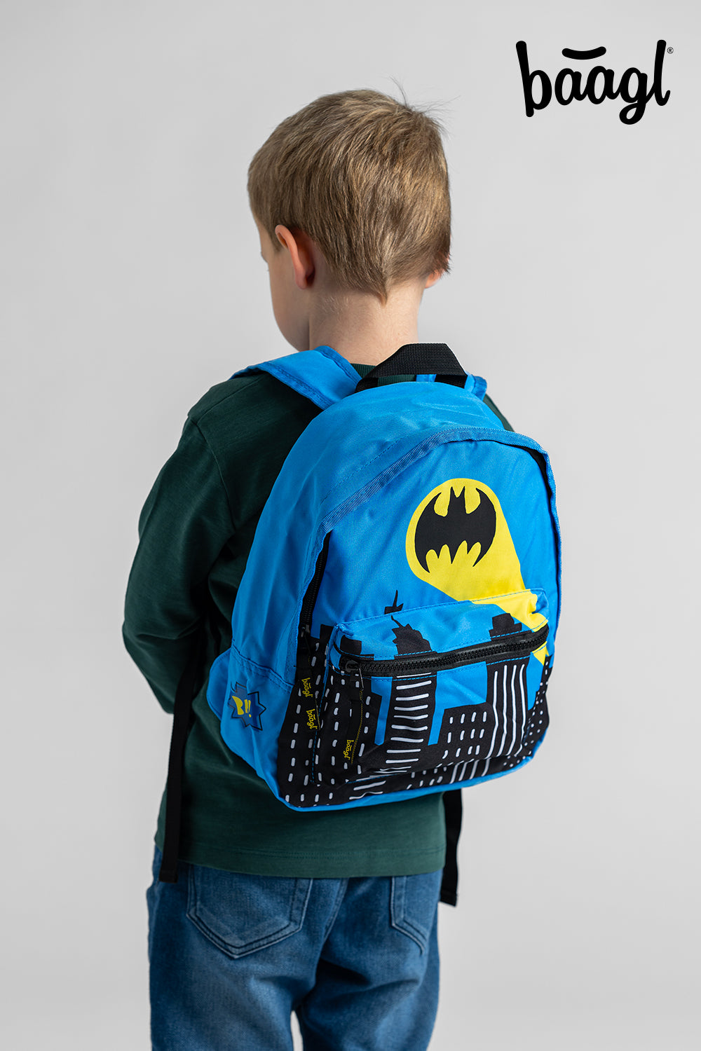 Predškolský batoh Batman modrý