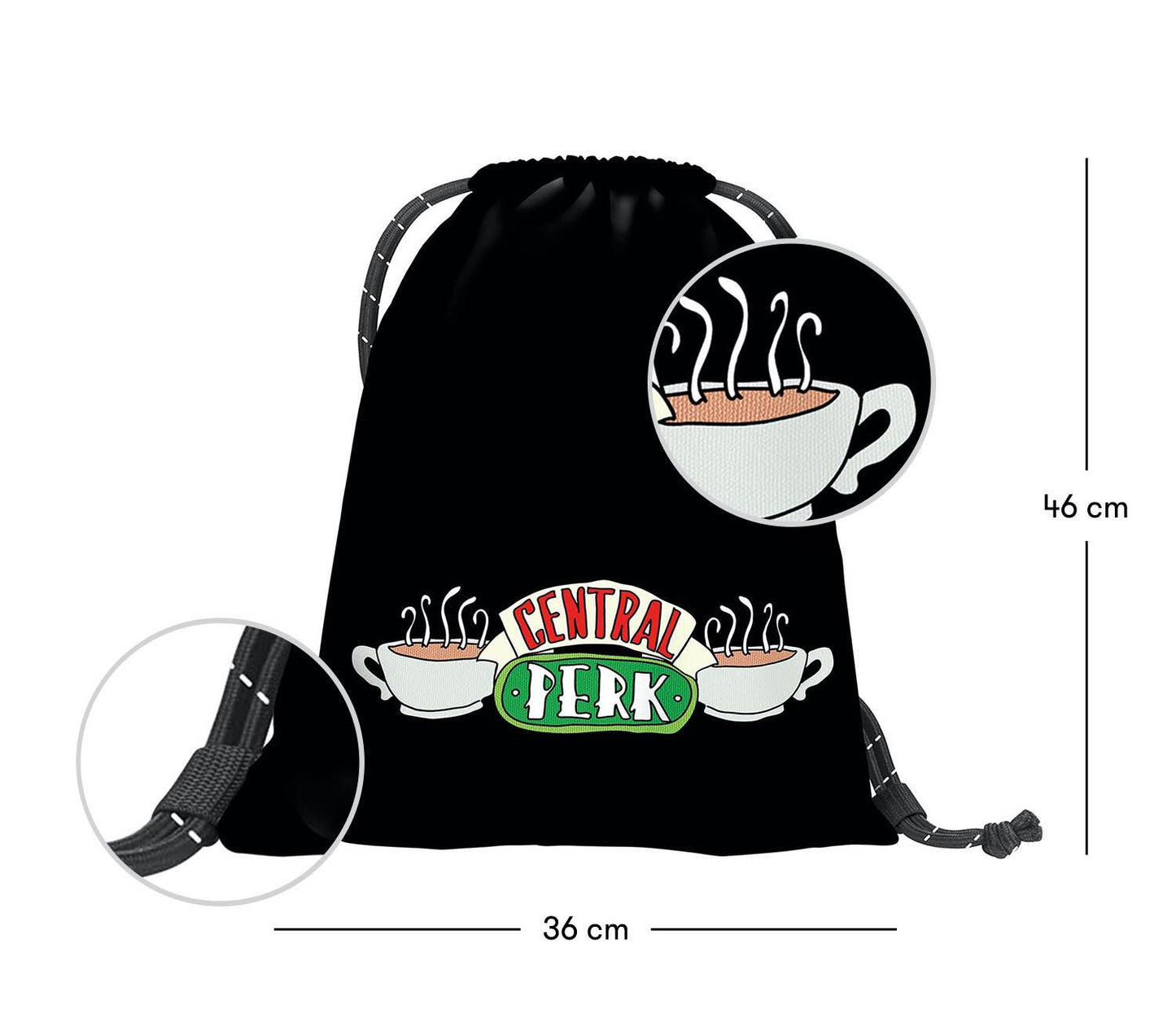 Vrecko Friends Central Perk