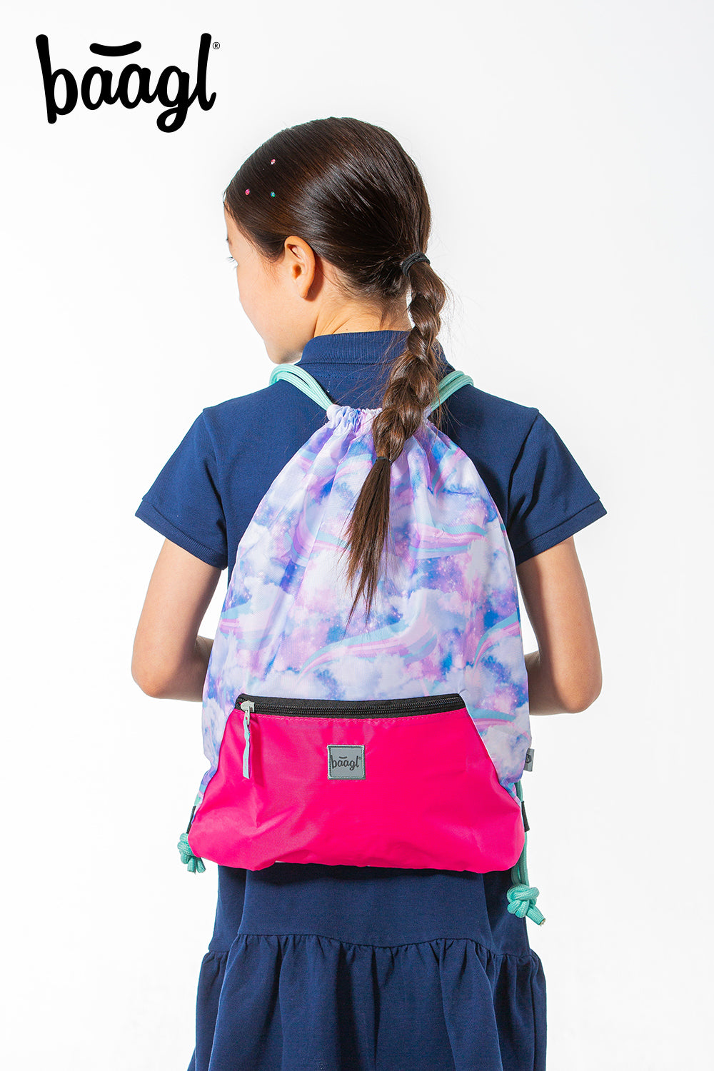 Vrecko s priehradkou na zips Nebo