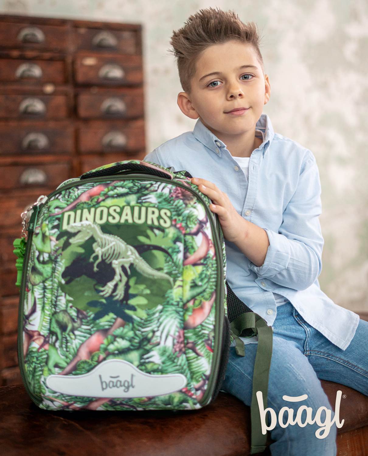 Školská sada  Shelly Dinosaurus
