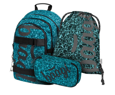 Školská sada Skate Aquamarine