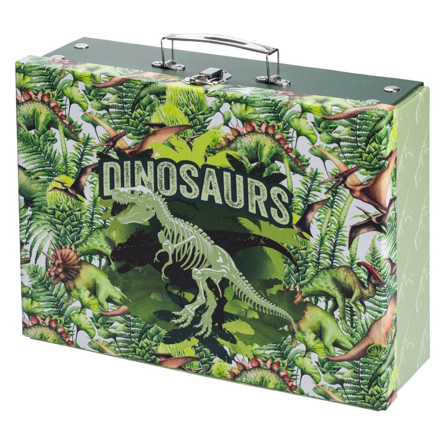 Skladací školský kufrík Dinosaurus