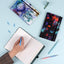 Notes Medúzy, linajkovaný, 13 × 21 cm
