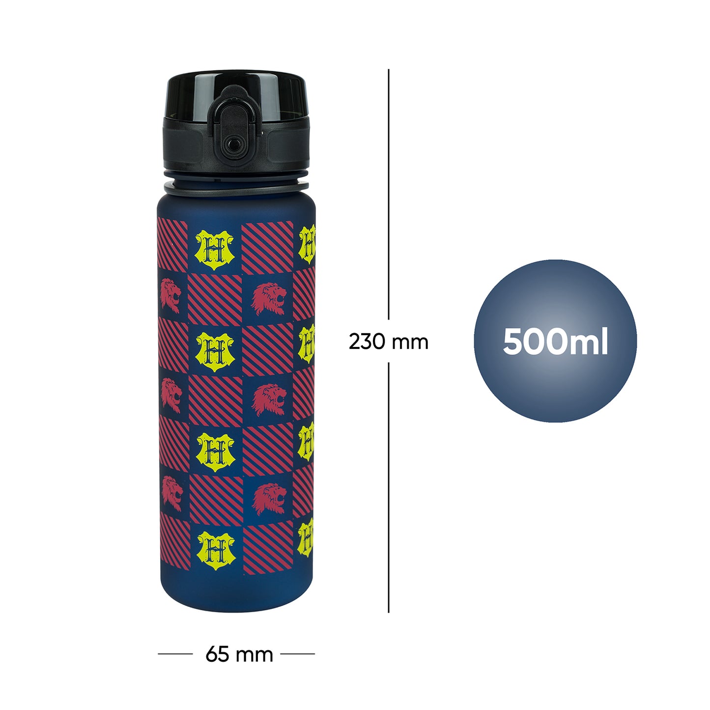 Tritanová fľaša na nápoje Harry Potter Bradavice, 500 ml