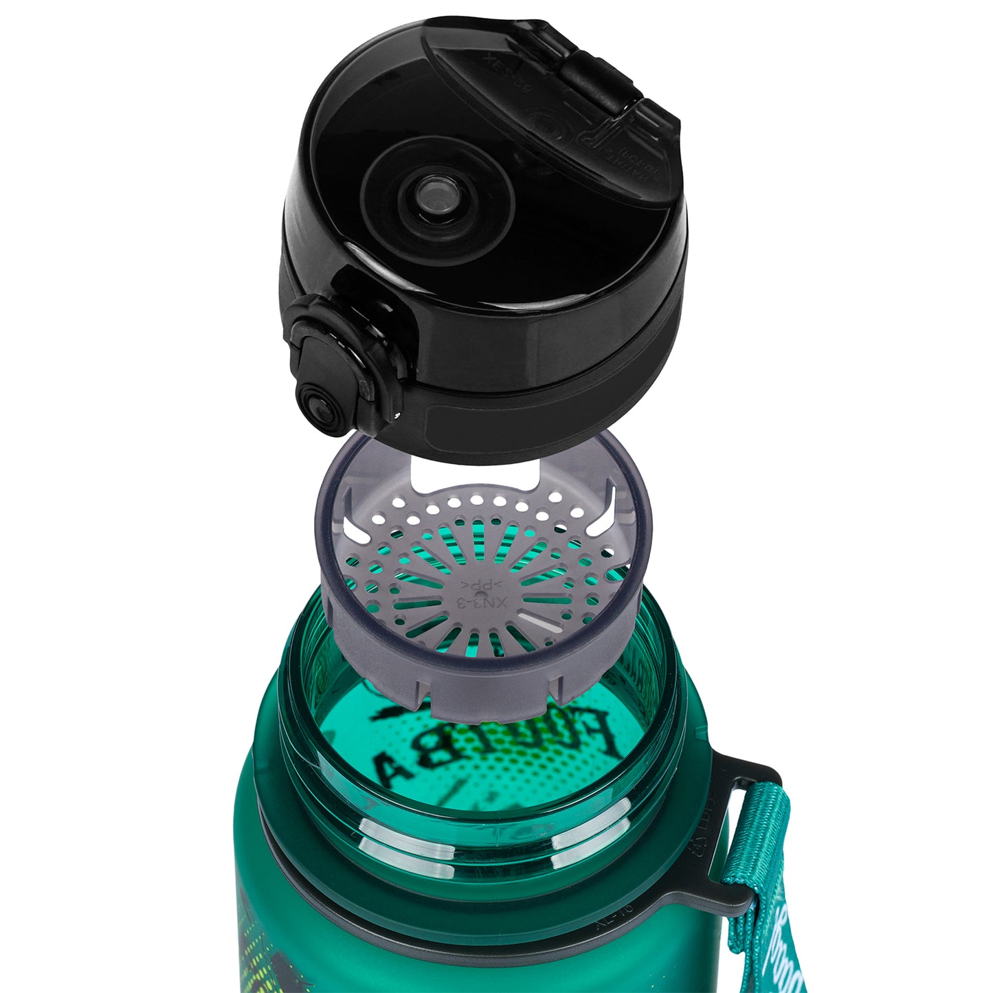 Tritanová fľaša na nápoje Futbal, 500 ml