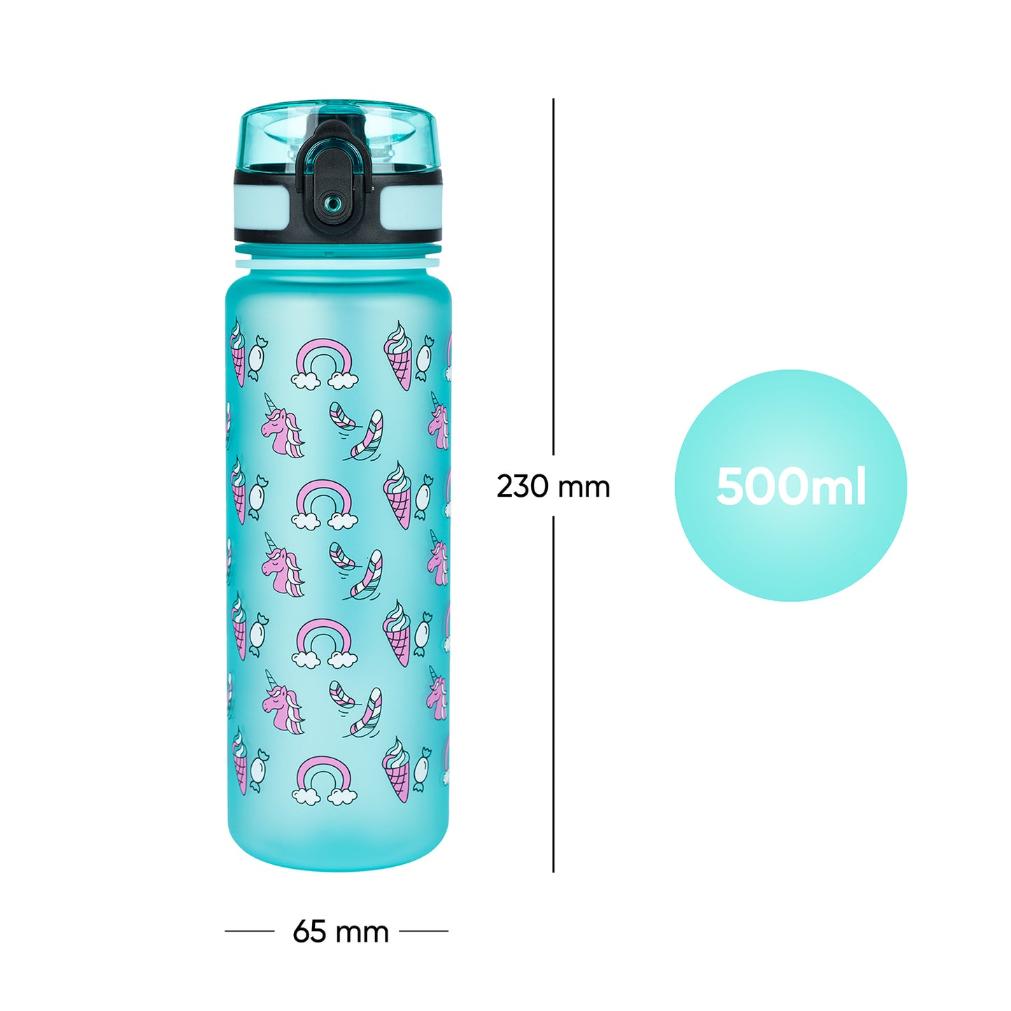 Tritanová fľaša na nápoje Nebo, 500 ml