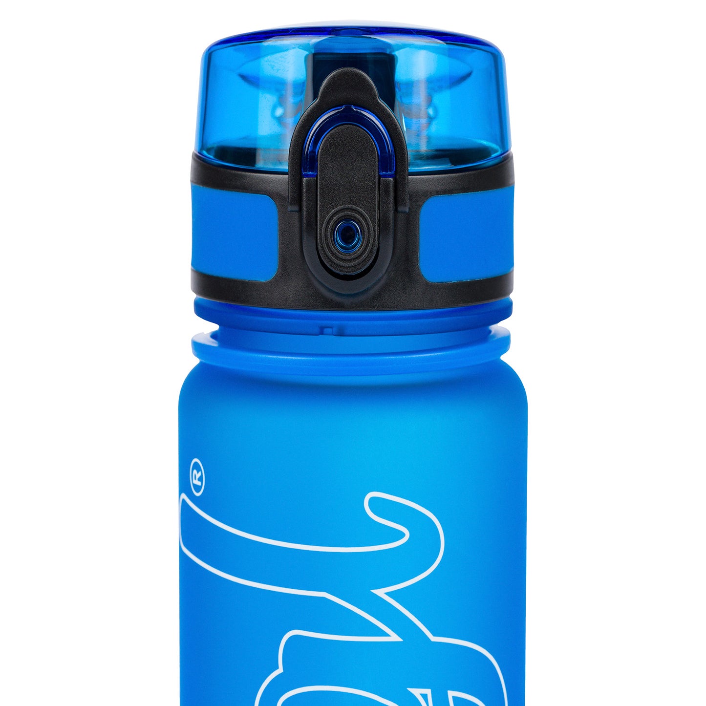 Tritanová fľaša na nápoje Logo modrá, 500 ml