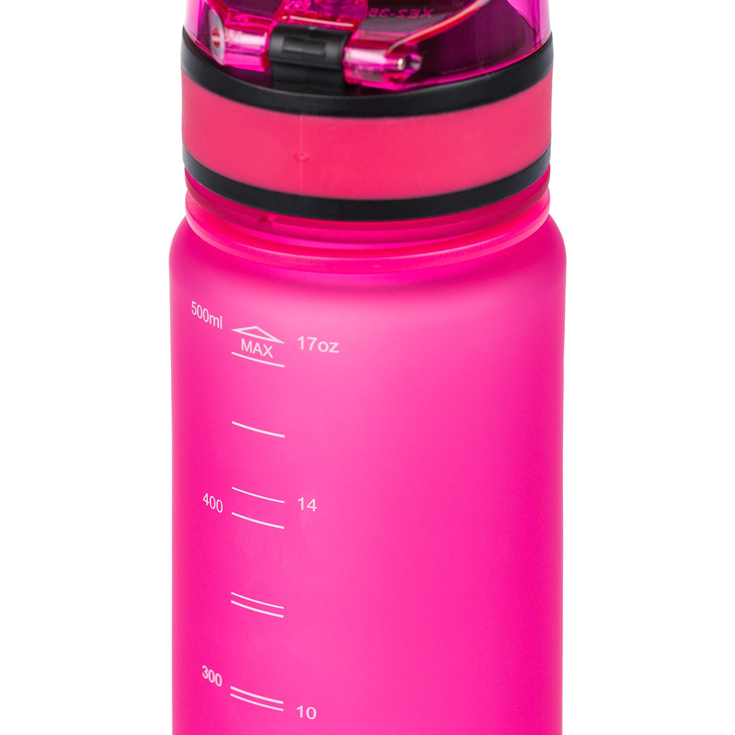 Tritanová fľaša na nápoje Logo ružová, 500 ml