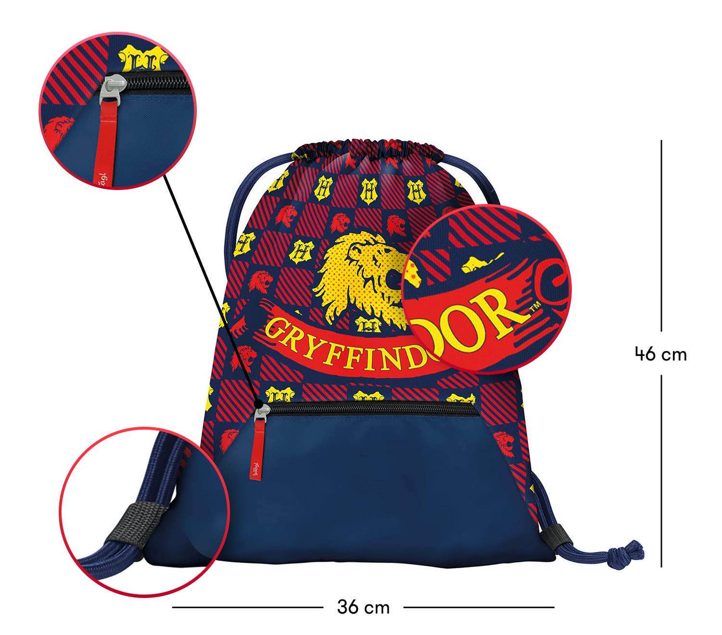 Školská sada Zippy Harry Potter Chrabromil
