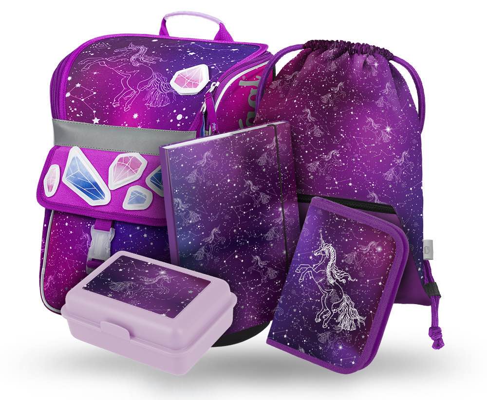 Školská sada Zippy Unicorn Universe II