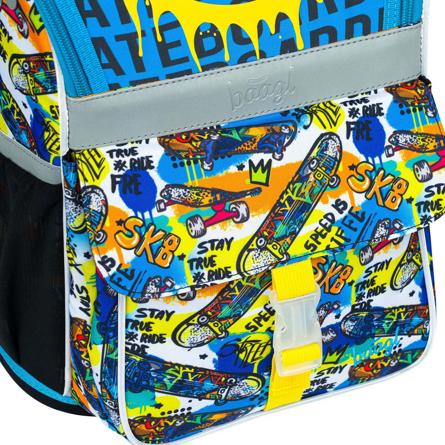 Školská aktovka Zippy Skateboards