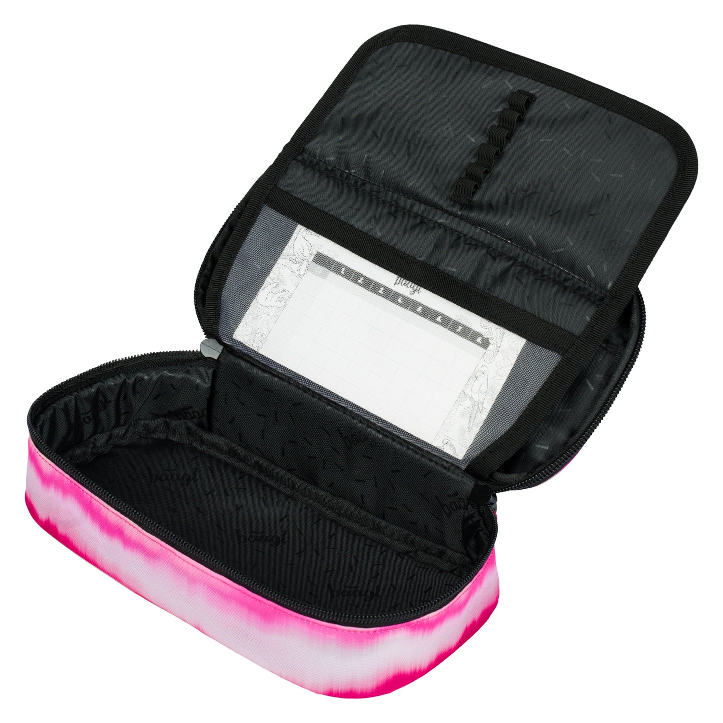Školský peračník etui Skate Pink Stripes