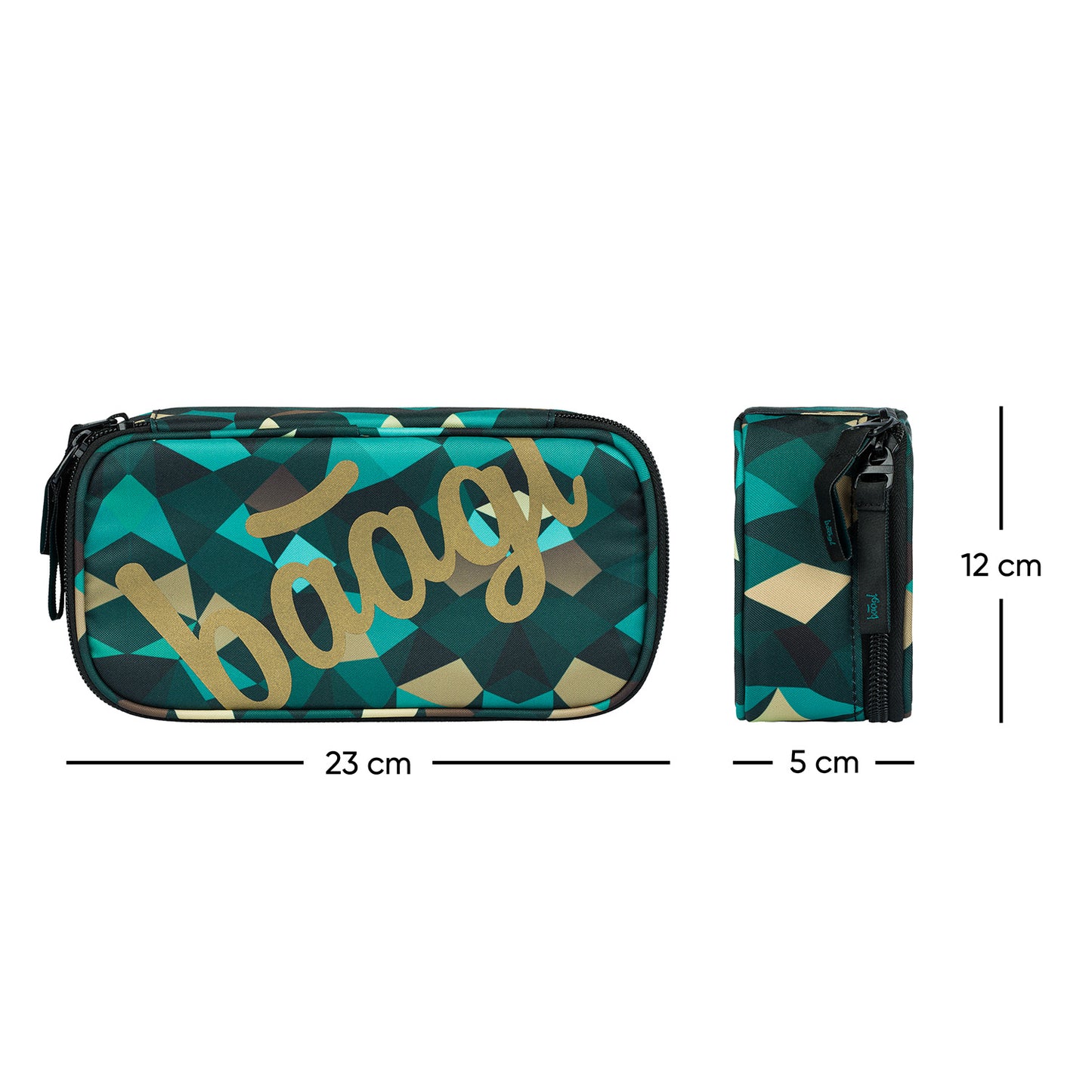 Školský peračník etui Skate Polygon