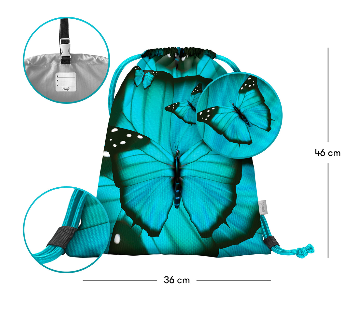 Vrecko Butterfly