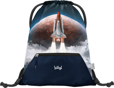 Vrecko s priehradkou na zips Space Shuttle