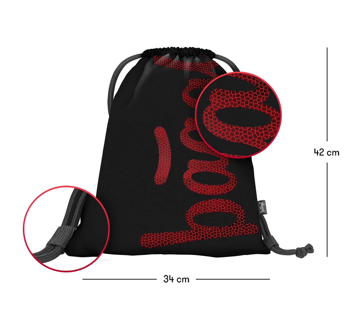 Vrecko Skate Red