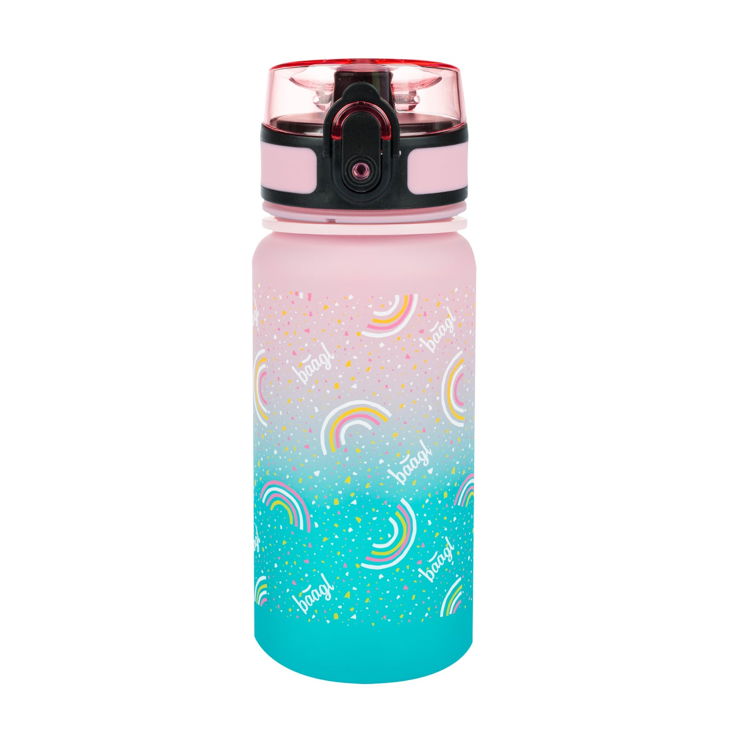 Tritanová fľaša na nápoje Gradient Dúha. 350 ml