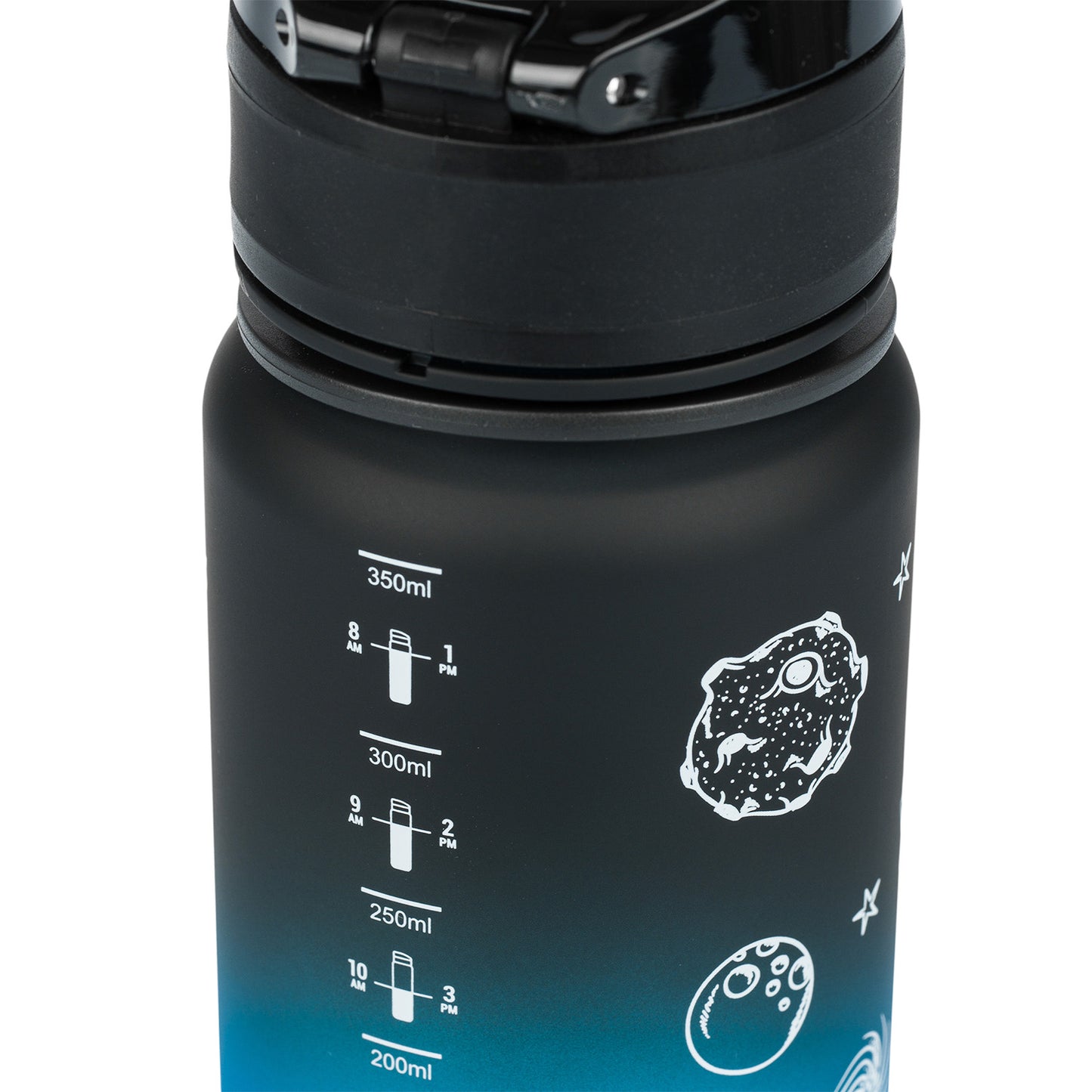 Tritanová fľaša na nápoje Gradient Vesmír, 350 ml