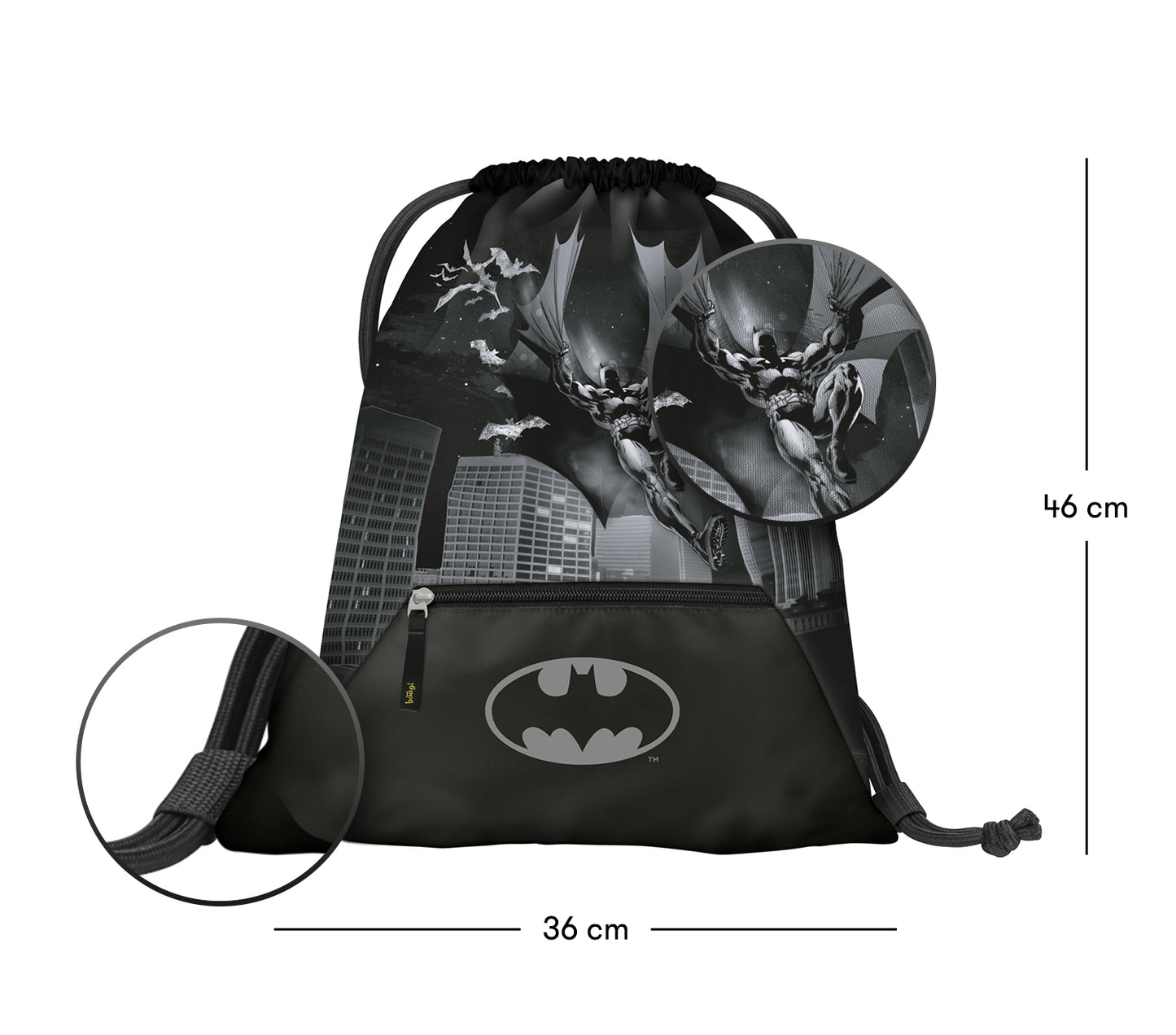 Školská sada Shelly Batman Dark City