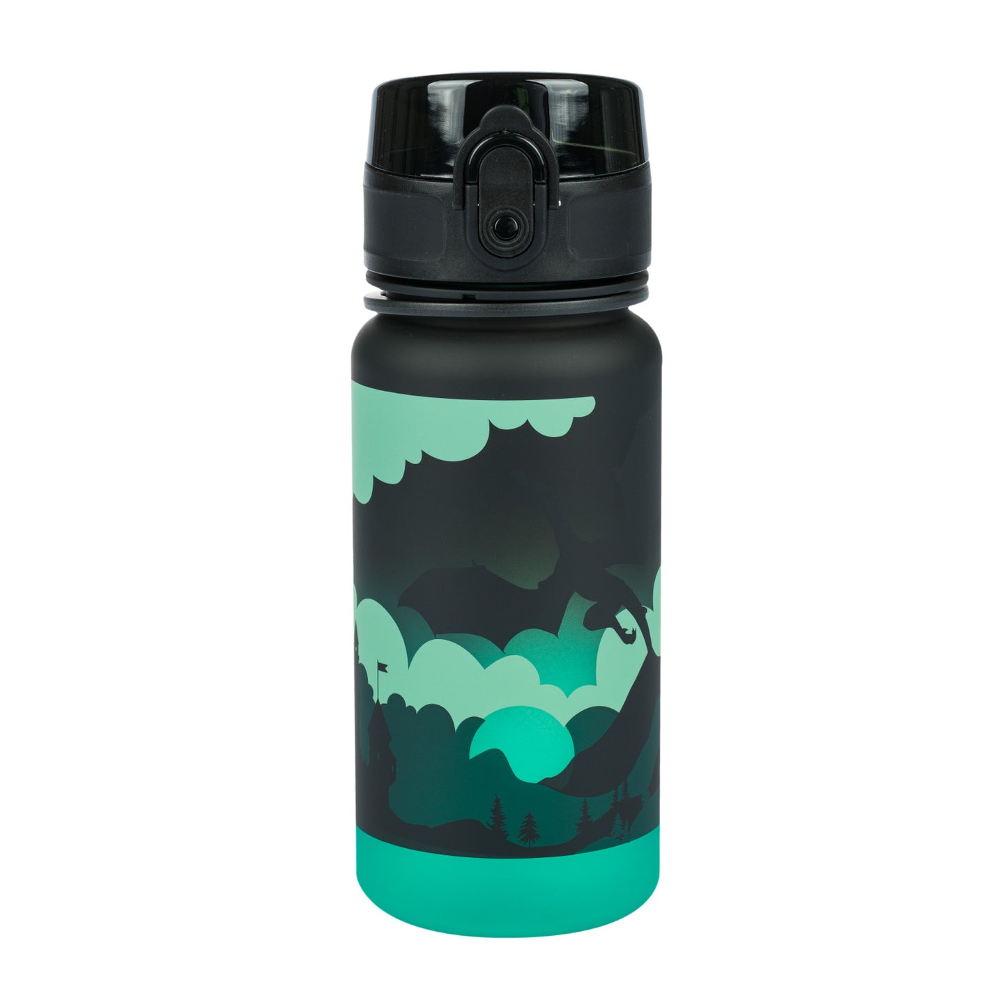 Tritanová fľaša na nápoje Gradient Drak, 350 ml