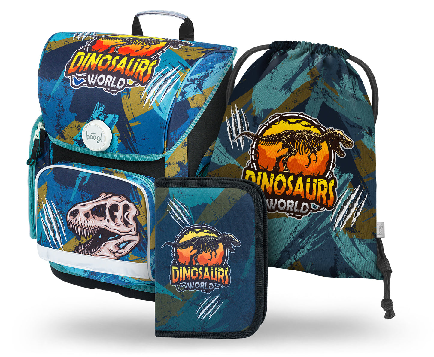Školská sada Ergo Dinosaurs World