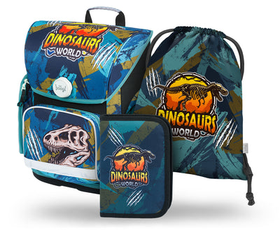 Školská sada Ergo Dinosaurs World