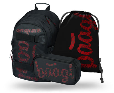 Školská sada Skate Red