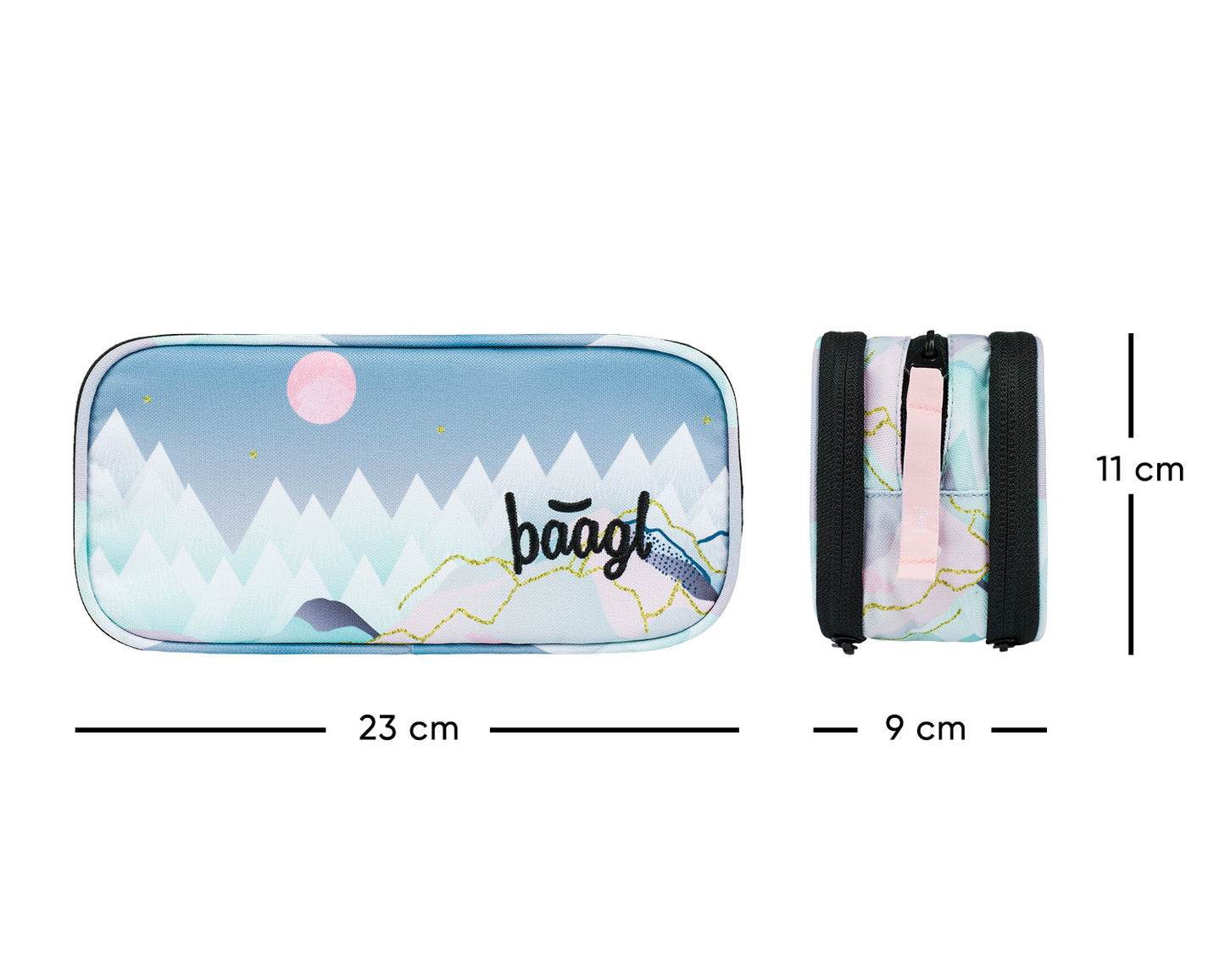 Študentský peračník etui Moon
