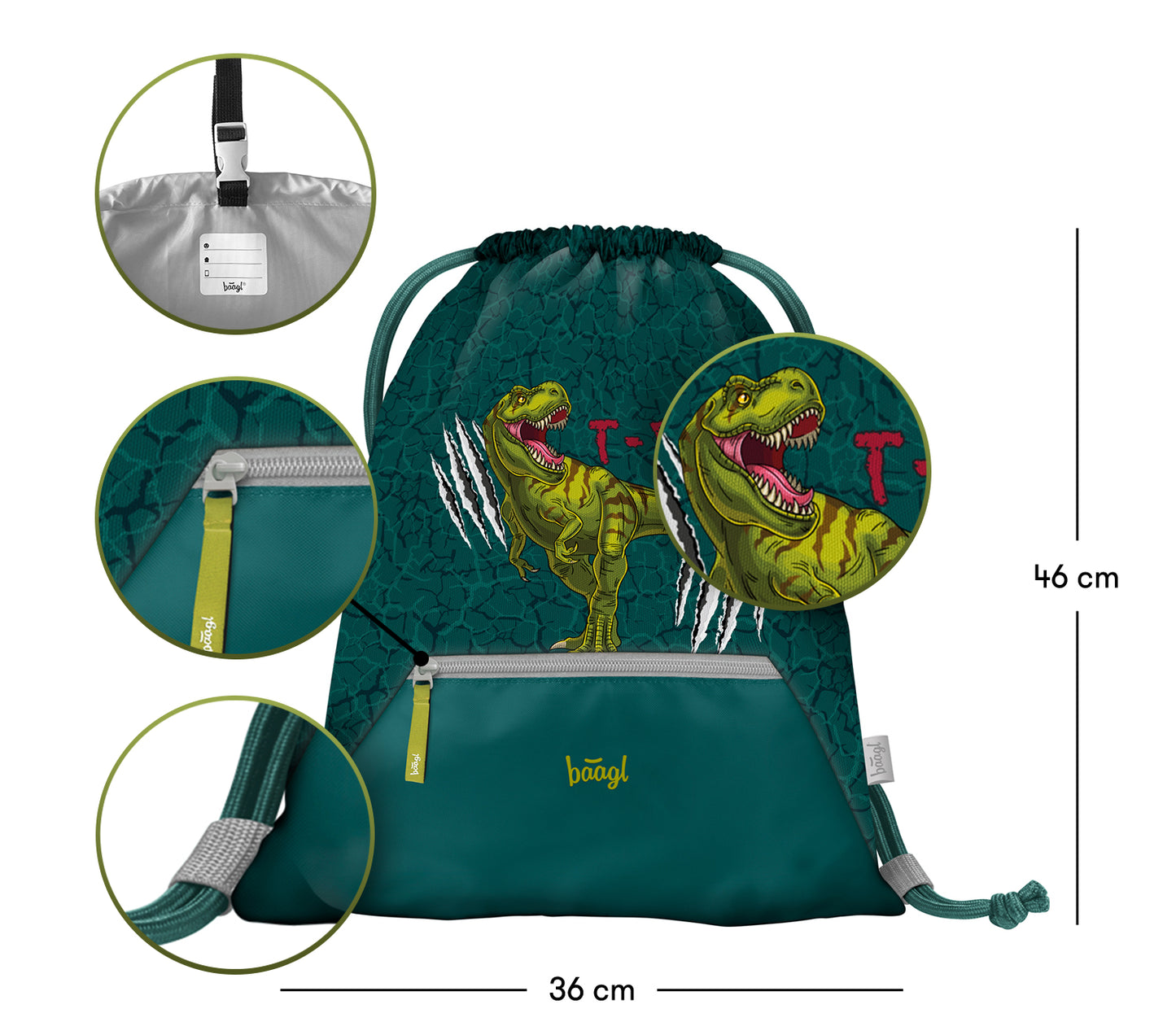 Školská sada Airy Rainbow T-REX