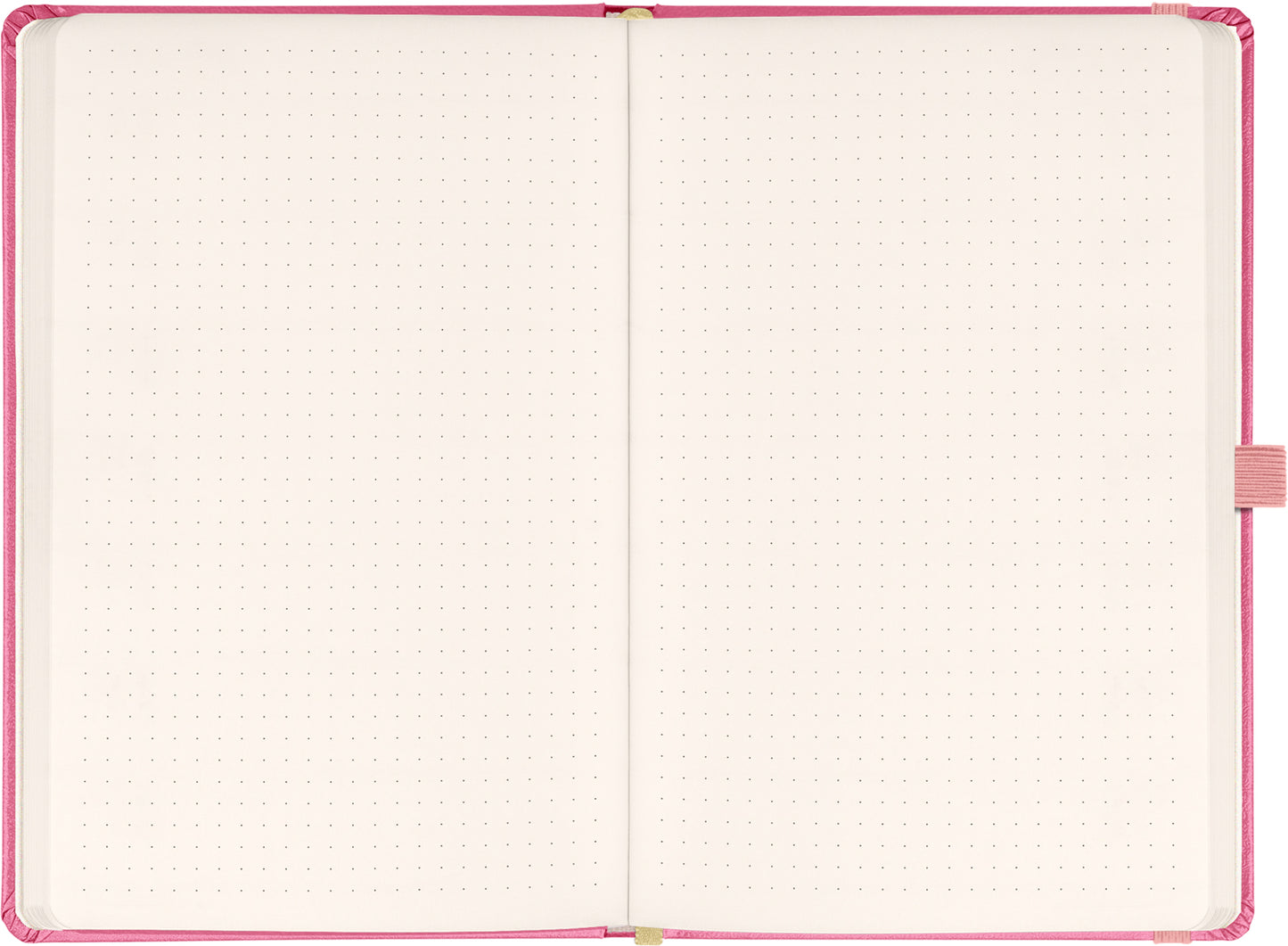 Notes Ružový, bodkovaný, 13 × 21 cm