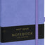 Notes Lila, bodkovaný, 13 × 21 cm