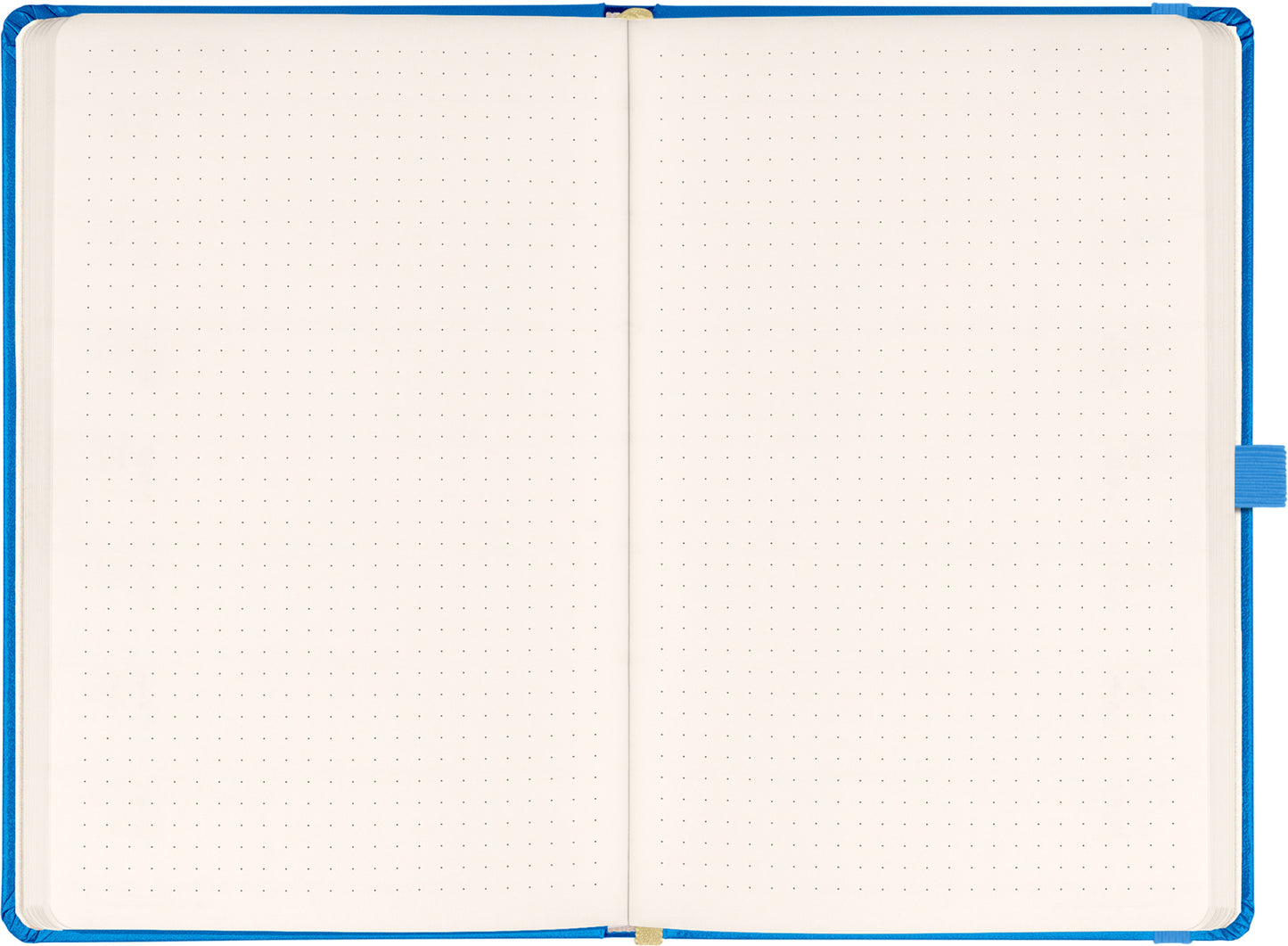 Notes Modrý, bodkovaný, 13 × 21 cm