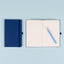 Notes Tmavomodrý, bodkovaný, 13 × 21 cm