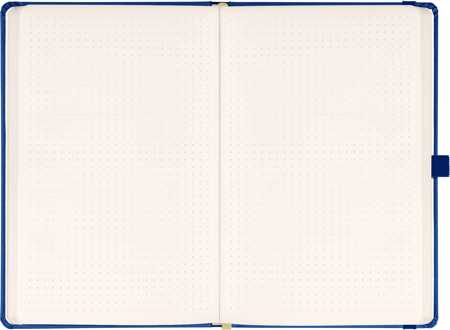 Notes Tmavomodrý, bodkovaný, 13 × 21 cm