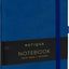Notes Tmavomodrý, bodkovaný, 13 × 21 cm