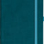 Notes Tyrkysový, linajkovaný, 13 × 21 cm