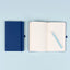 Notes Tmavomodrý, linajkovaný, 13 × 21 cm