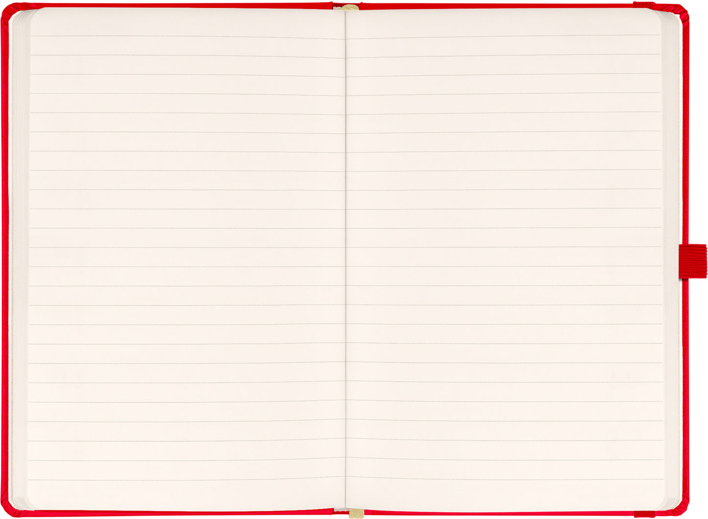 Notes Červený, linajkovaný, 13 × 21 cm