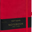 Notes Červený, linajkovaný, 13 × 21 cm