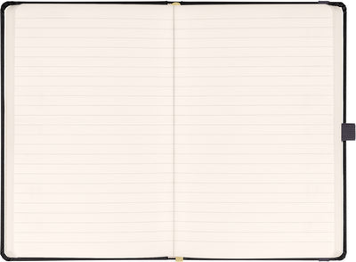 Notes Sivý, linajkovaný, 13 × 21 cm