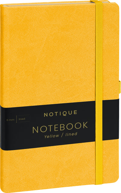 Notes Žltá, linajkovaný, 13 × 21 cm