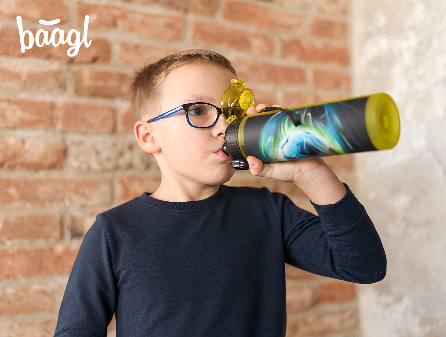 Tritanová fľaša na nápoje Futbal, 700 ml