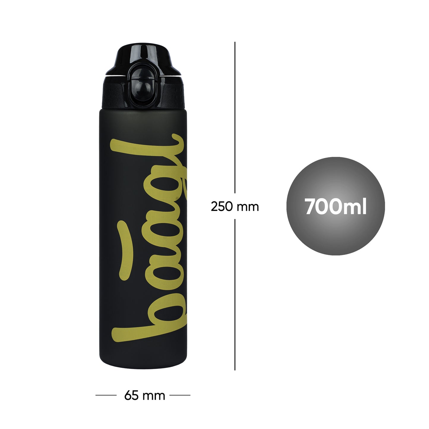 Tritanová fľaša na nápoje Gold, 700 ml