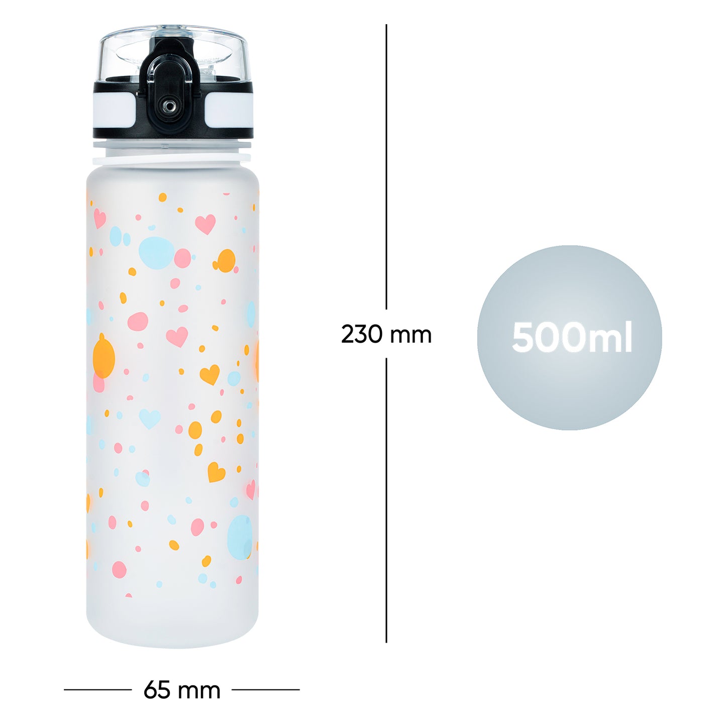 Tritanová fľaša na nápoje Miláčikovia, 500 ml