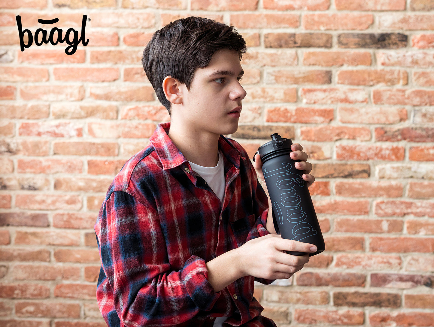 Tritanová fľaša na nápoje Black, 800 ml