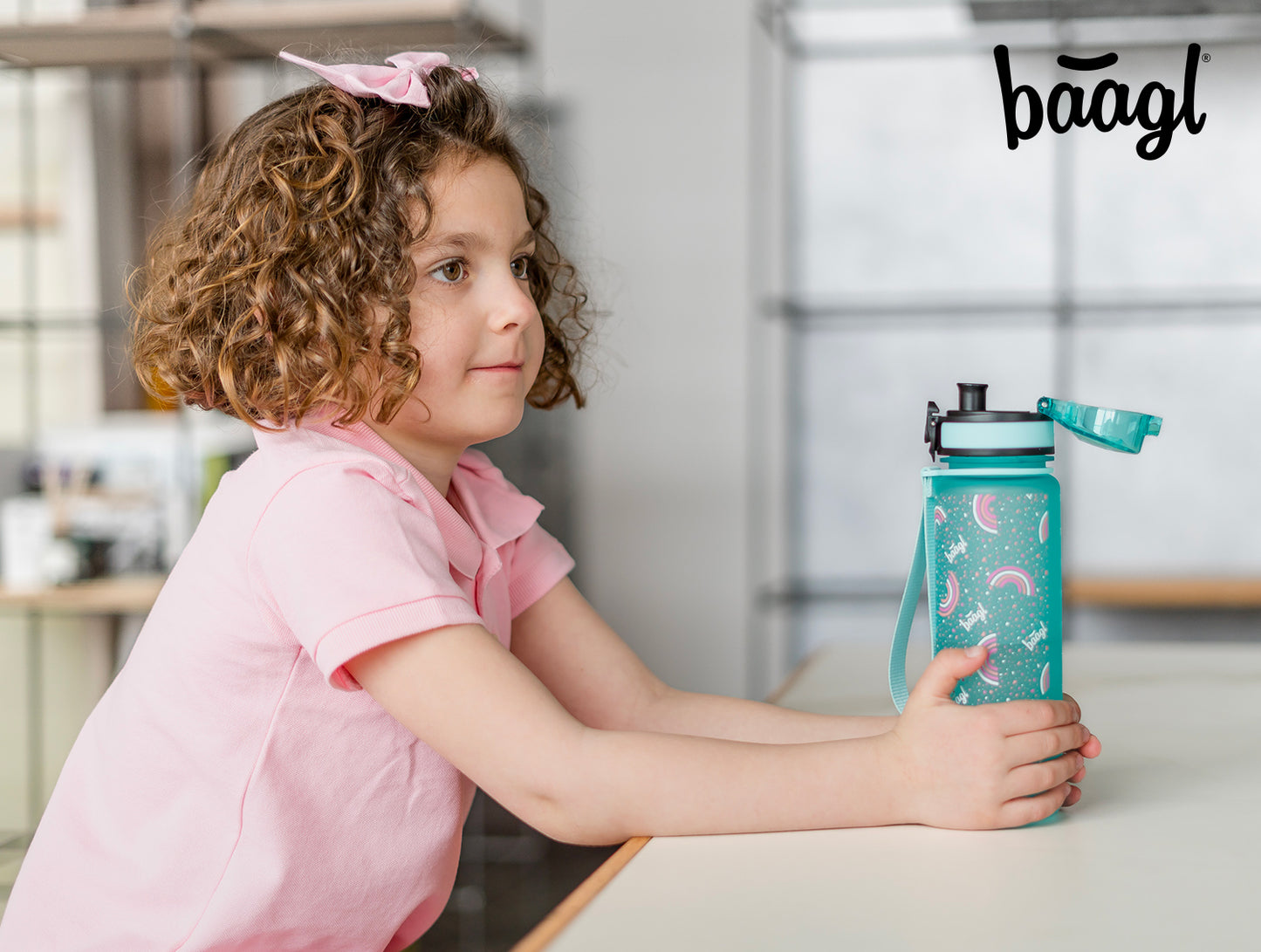 Tritanová fľaša na nápoje Dúha, 500 ml