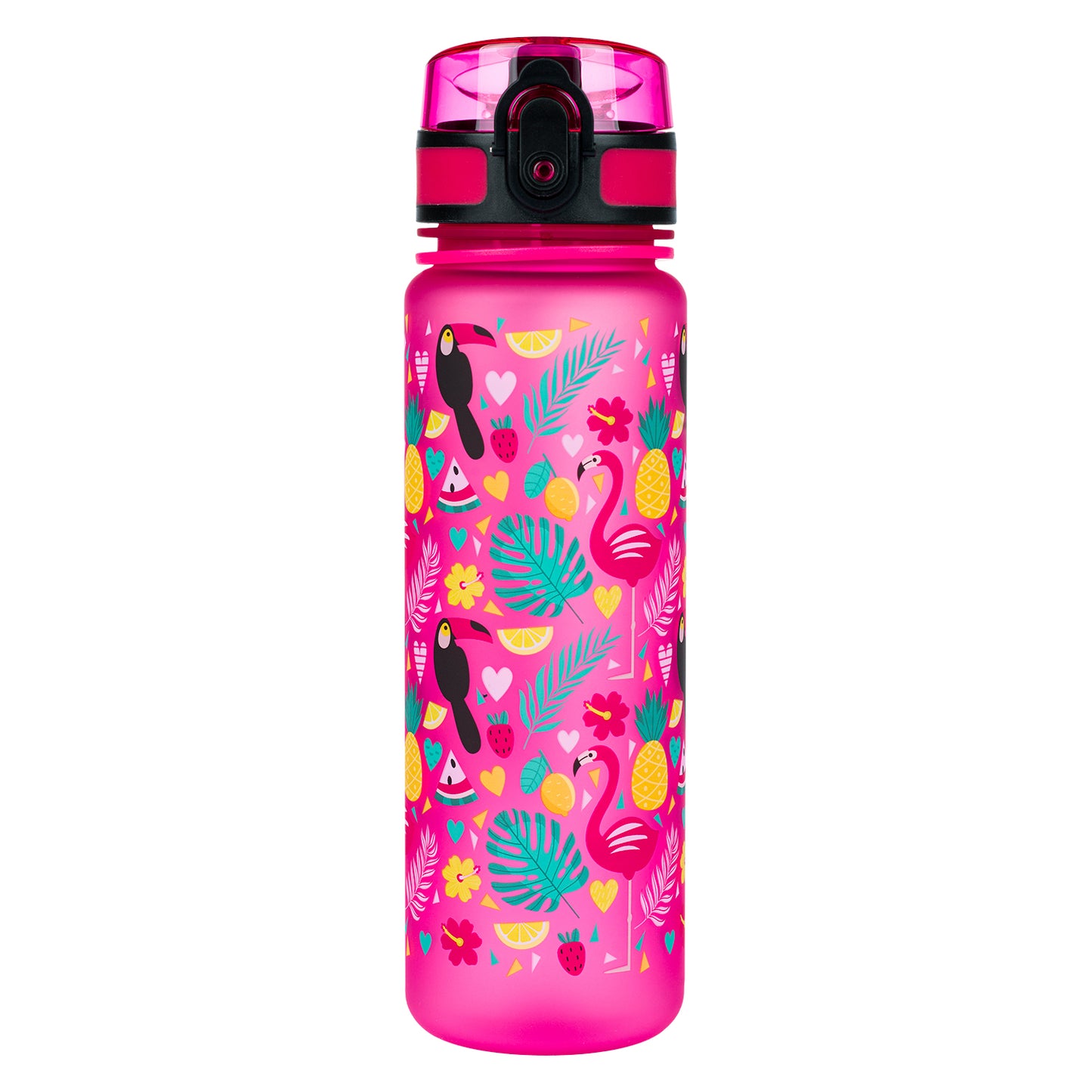 Tritanová fľaša na nápoje Plameniaky, 500 ml