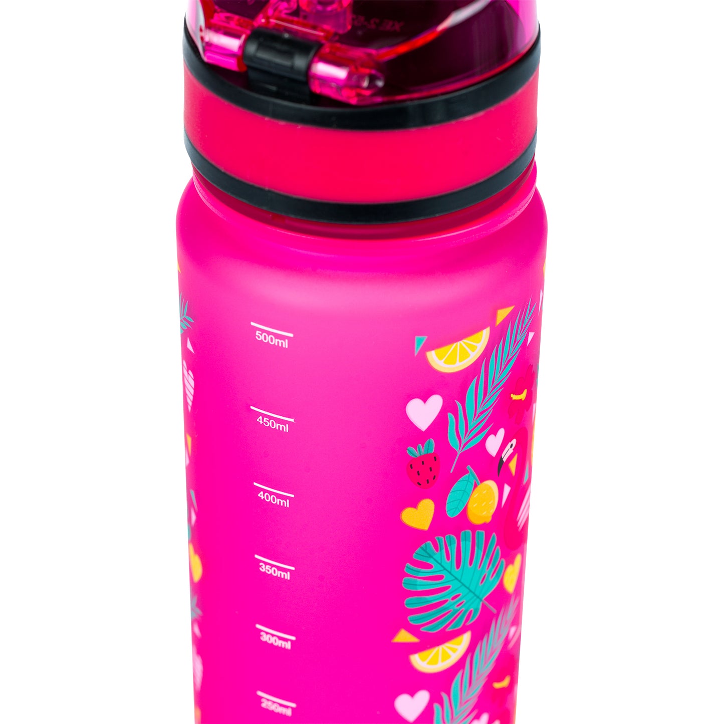 Tritanová fľaša na nápoje Plameniaky, 500 ml