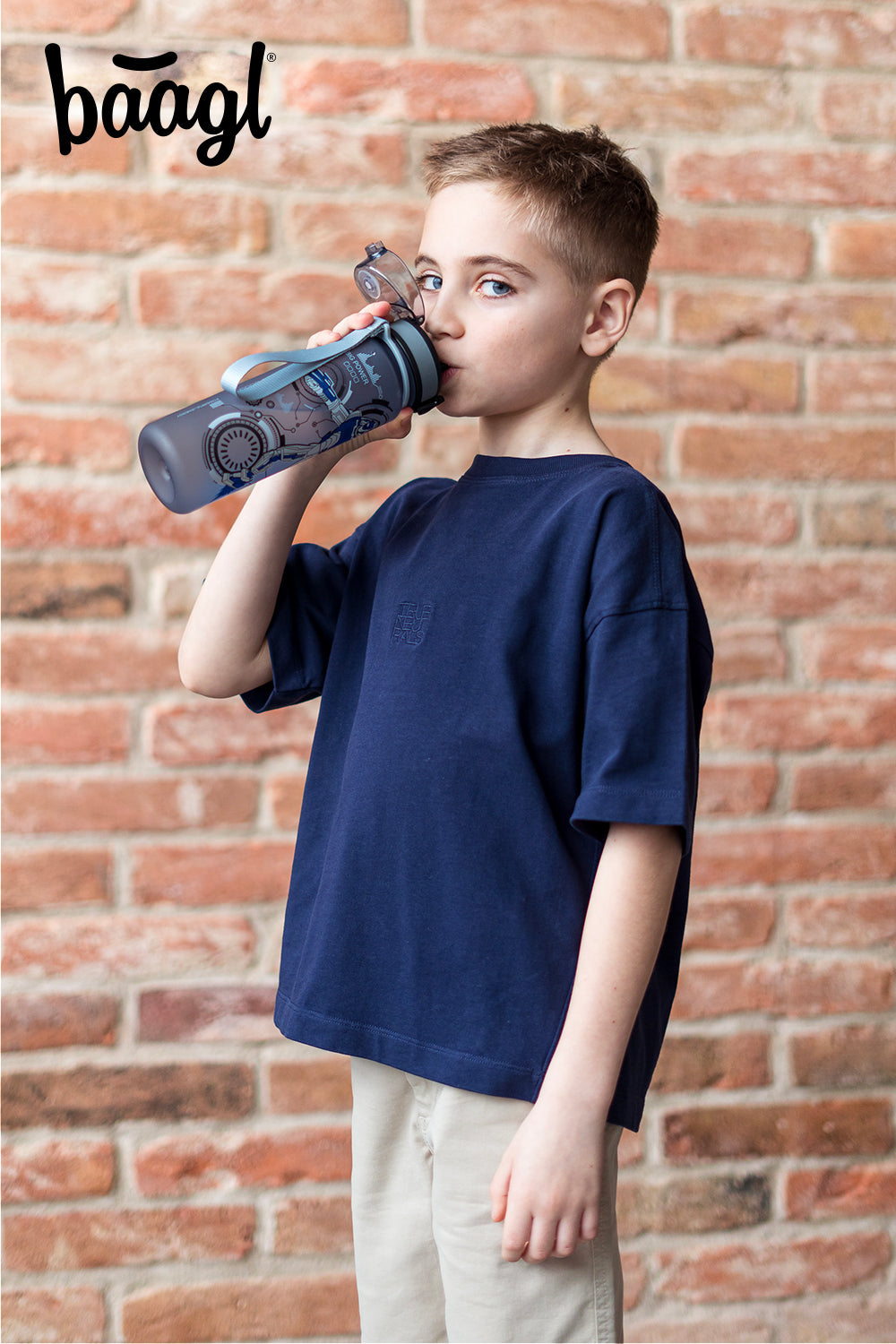 Tritanová fľaša na nápoje Roboty, 500 ml